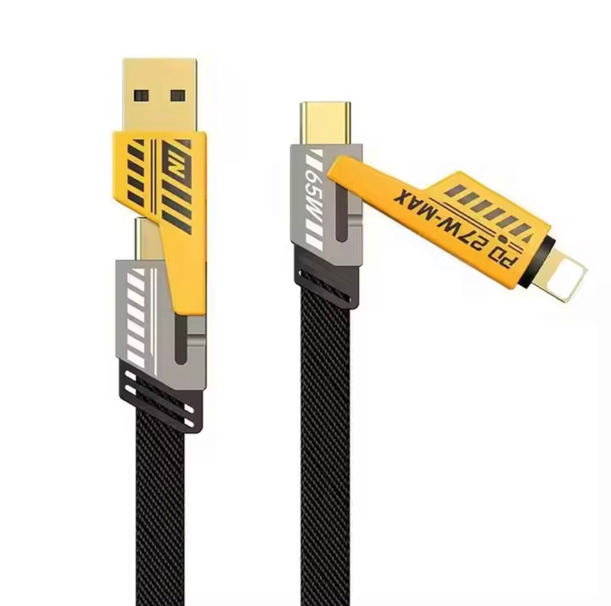 PD 65W 4-in-1 Fast Charging Cable