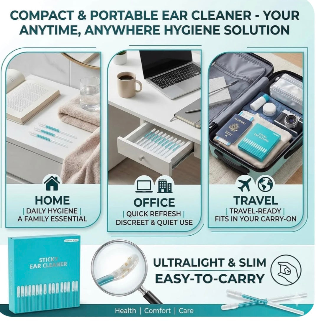 EarCatch Sticky Cleaning Sticks