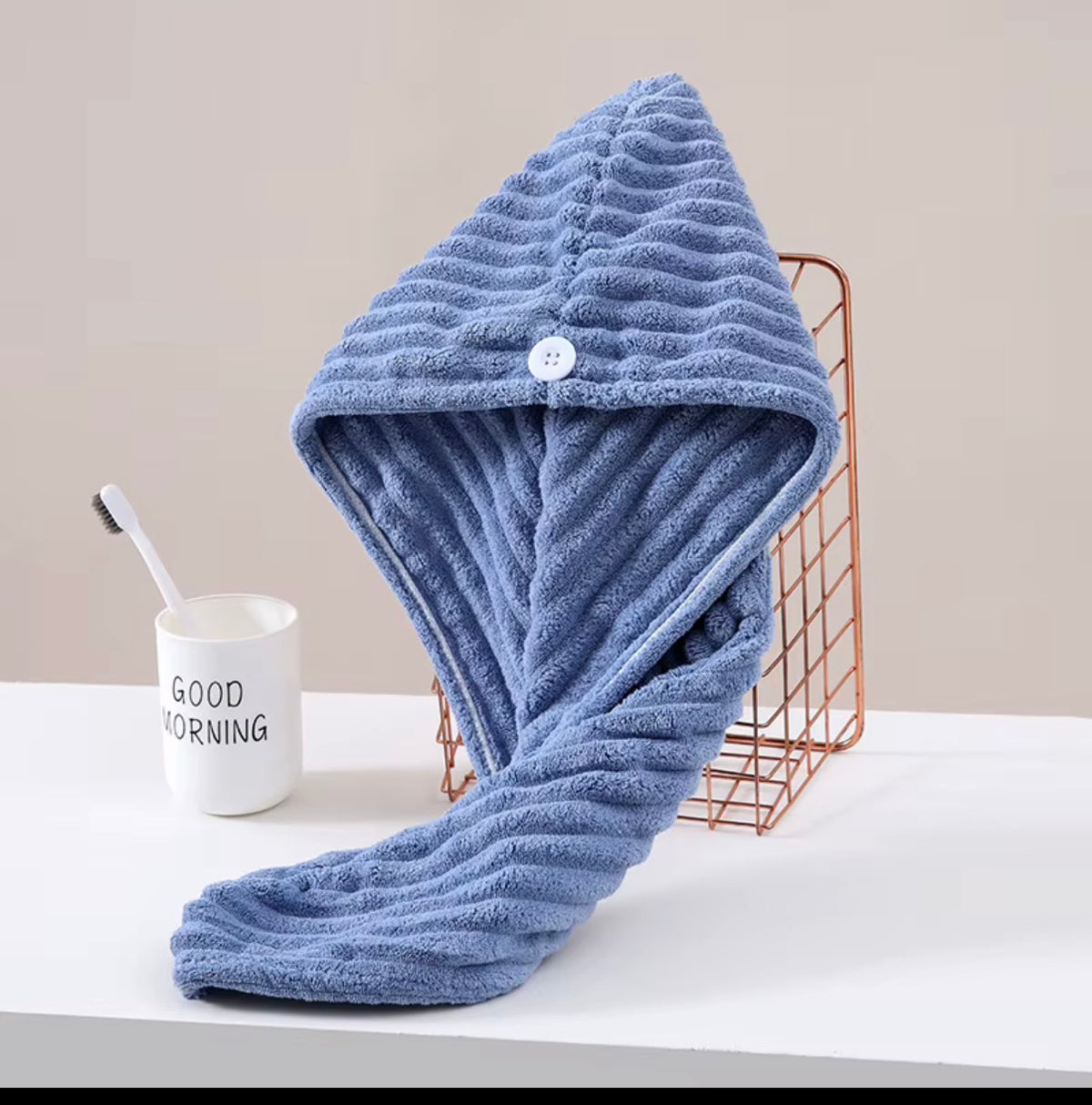 Luxury Plush Hair Drying Towel
