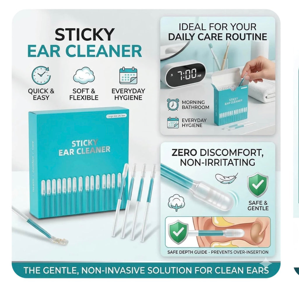 EarCatch Sticky Cleaning Sticks