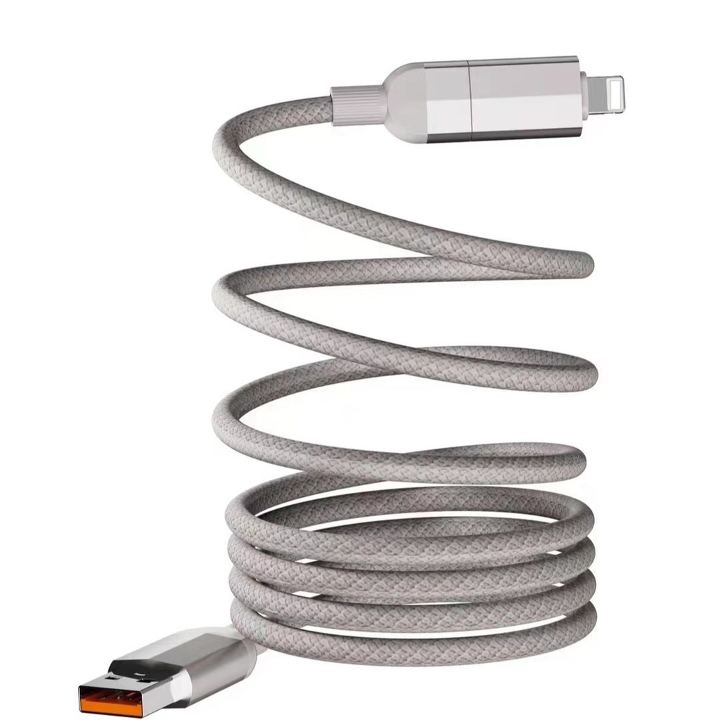 Magentic cable 4 in 1  ( USB-C  / ightning / USB A )
