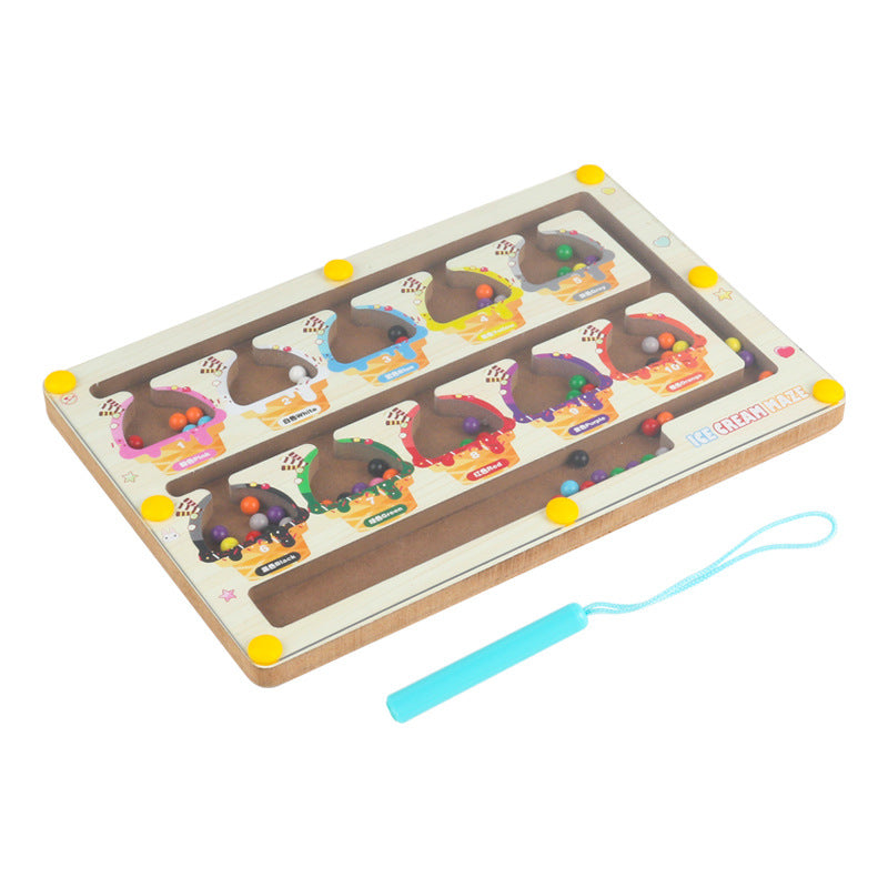 Magnetic Ice Cream Maze Puzzle - Education